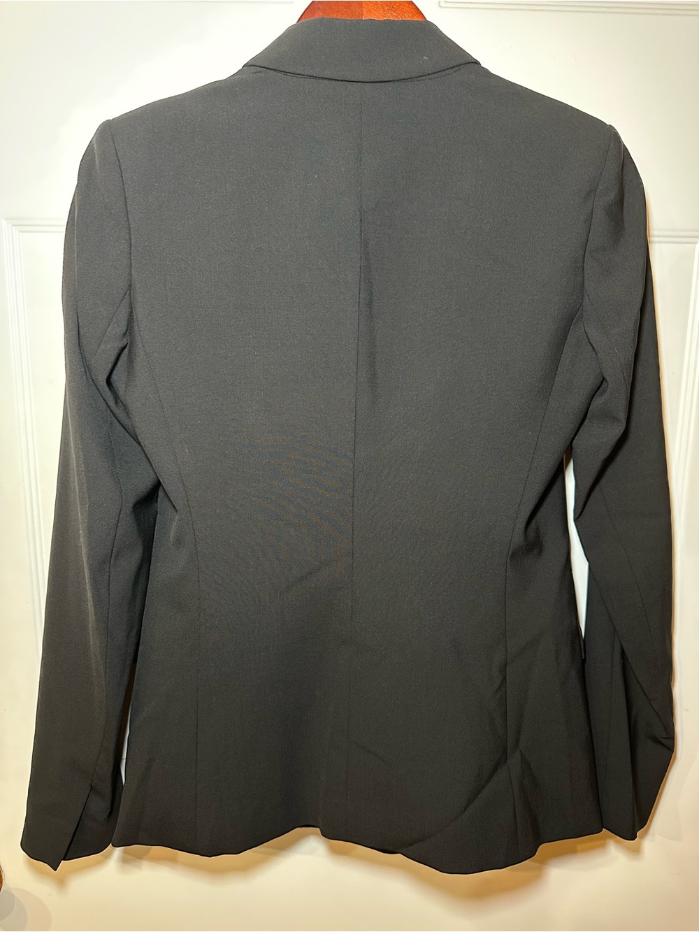 Theory Gilda Tailor 96% Wool Double Breasted Blazer in Black Size 2 - Picture 3 of 10